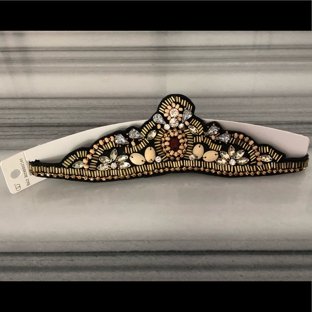 Multi Colored Crown Style Headband